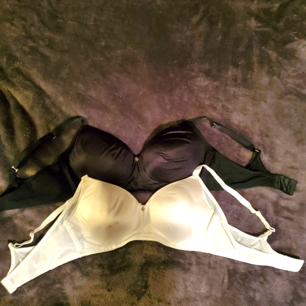 One Black & One White Bra